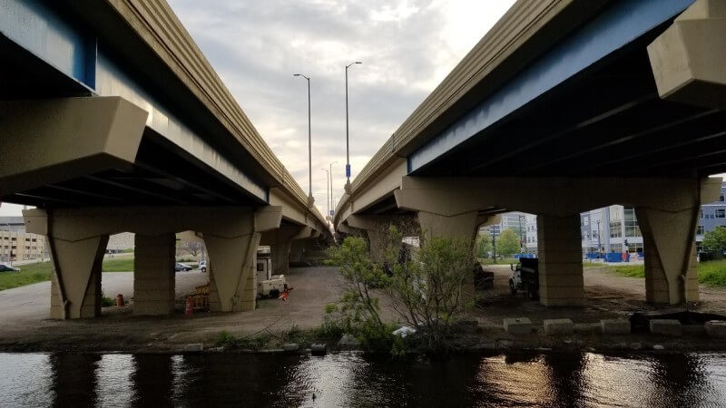 Underneath I-94