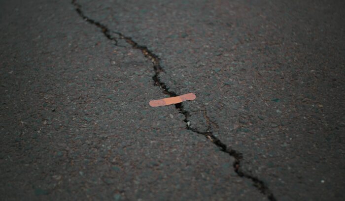 A band-aid on a crack in the road.