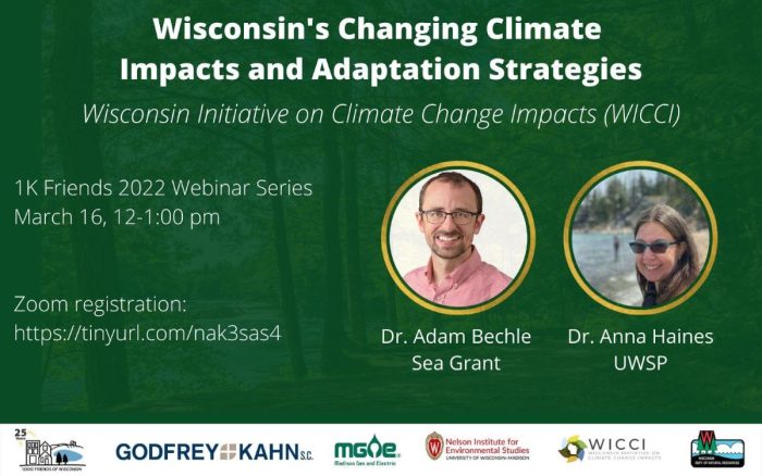 Webinar 3 - Wisconsin's Changing Climate