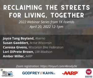 Reclaiming the Streets for Living Together webinar