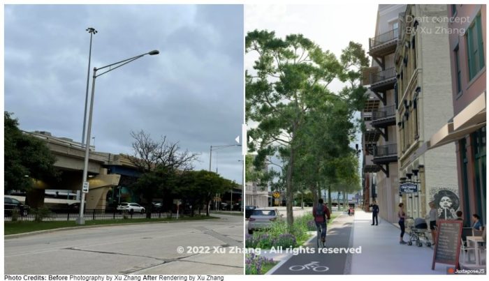 Imagine Clybourn Street as a Boulevard