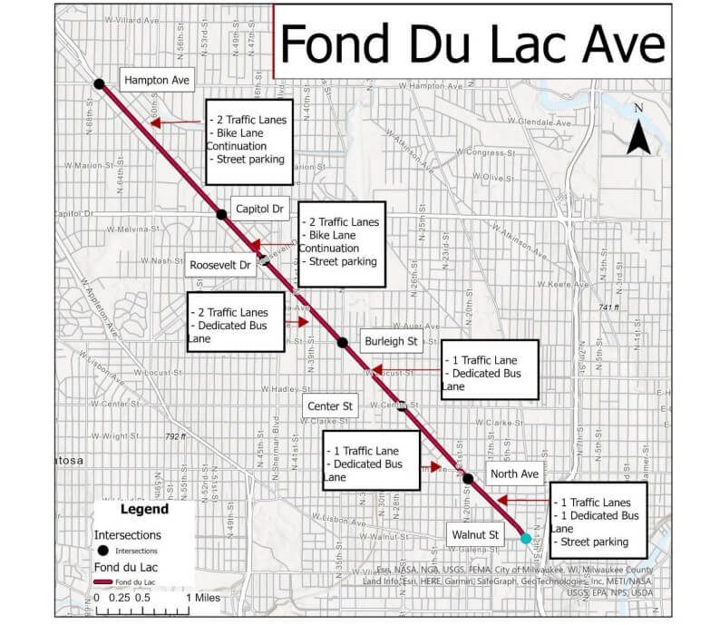 Safe Routes to Transit for Fond du Lac Ave