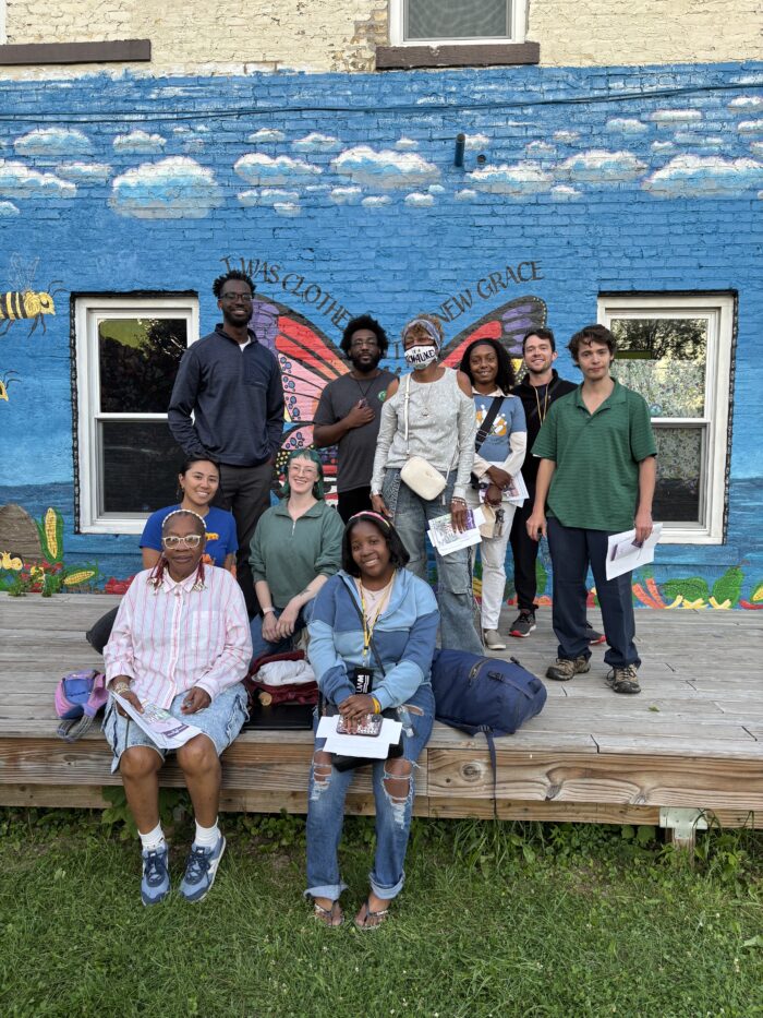 Image of Washington Park cohort - residents participated in the walk-roll audit.
