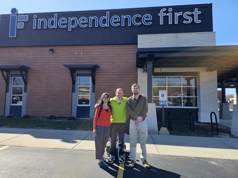 1000 Friends of Wisconsin team at Independence First in Milwaukee, Wisconsin