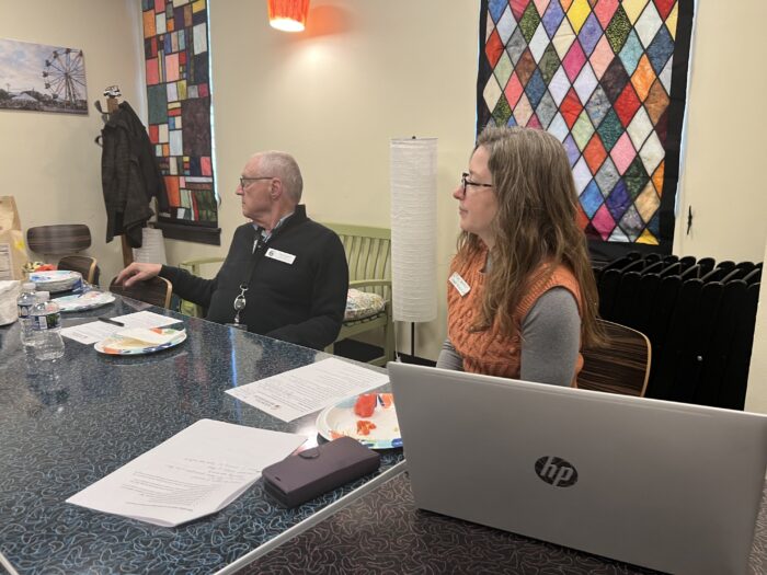 Jen Walker of Madison For More Neighbors, part of the Wil-Mar Community Conversation Event