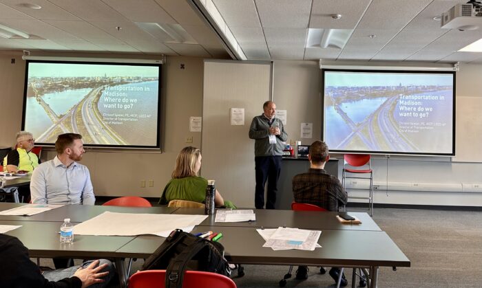 Guest Speaker as part of Madison Community Transportation Academy, April 2026, a program of 1000 Friends of Wisconsin