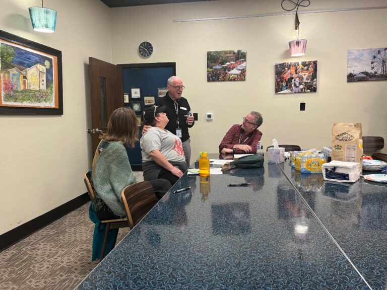 Discussion at Madison For More Neighbors Community Conversation on March 19