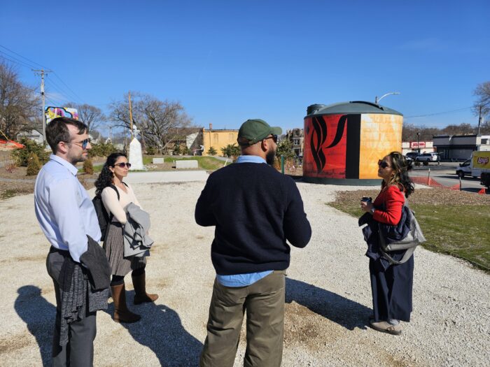 Derrick Cainion, the founder of Art Intersection Milwaukee, shares his project with the 1000 Friends of Wisconsin team.