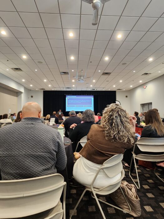 Participants listening to presentations at The Southeastern Wisconsin Regional Housing Summit (May 7, 2026)