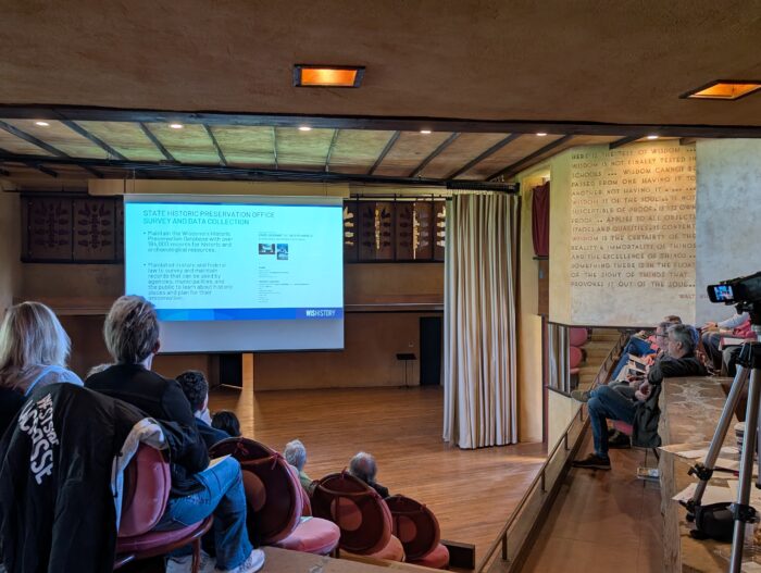 Wisconsin Trust for Historic Preservation’s “Historic + Affordable: Housing that Works” workshop at Frank Lloyd Wright’s former estate, Taliesin, near Spring Green,