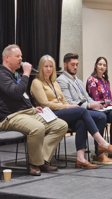 Panel discussion on housing at the Central Wisconsin Housing Summit