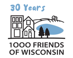 30 Years 1000 Friends of Wisconsin logo
