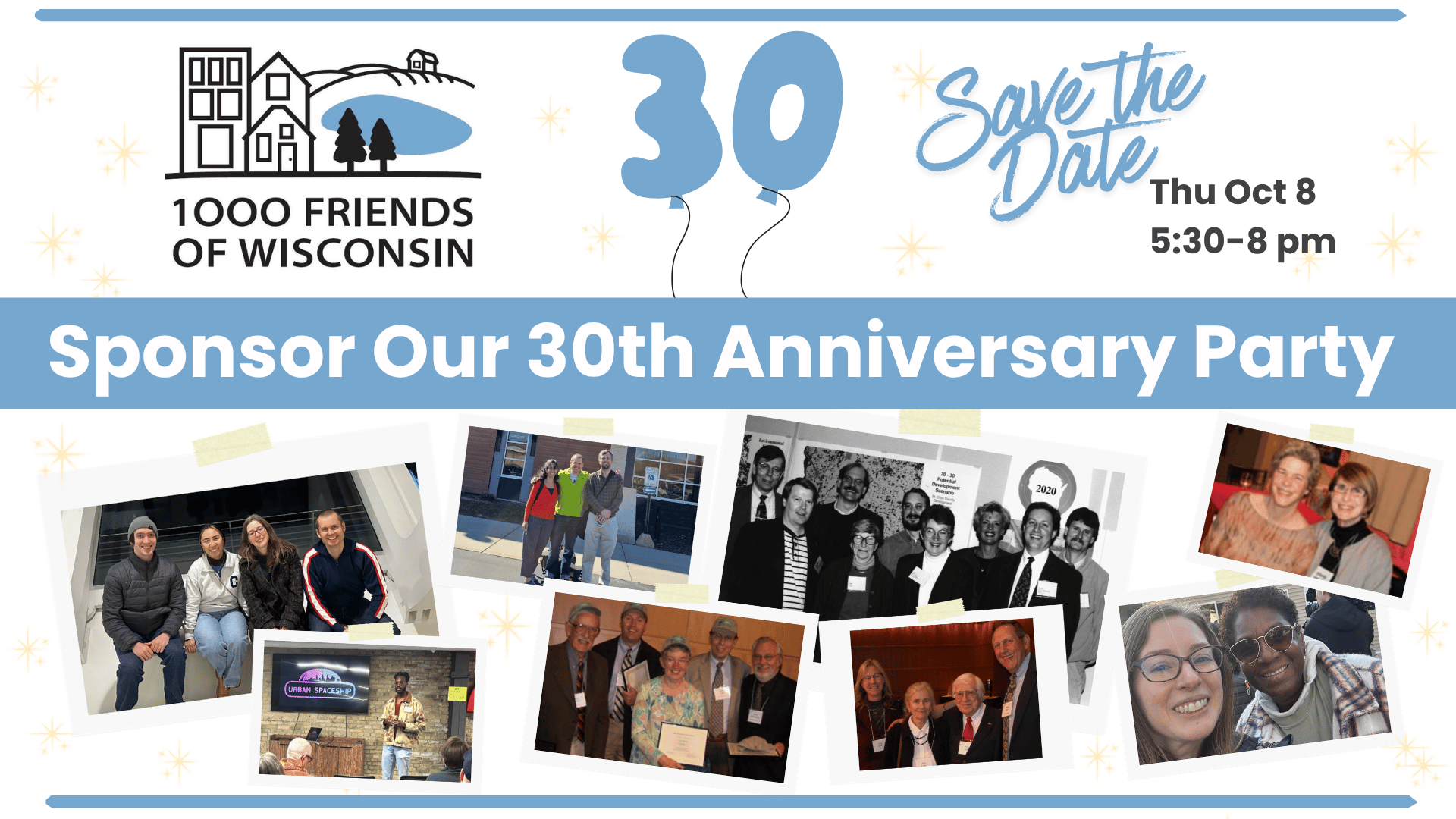 Become a 30th Anniversary Sponsor