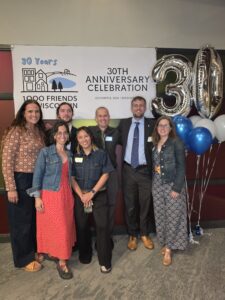 1000 Friends of Wisconsin staff at the 30th anniversary party in Madison on October 8, 2026