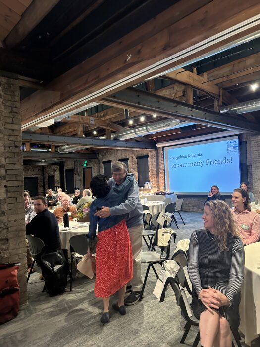Founding member, Don Last, receives recognition at the 1000 Friends of Wisconsin event in Madison
